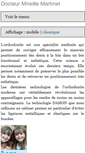 Mobile Screenshot of docteurmartinet.com